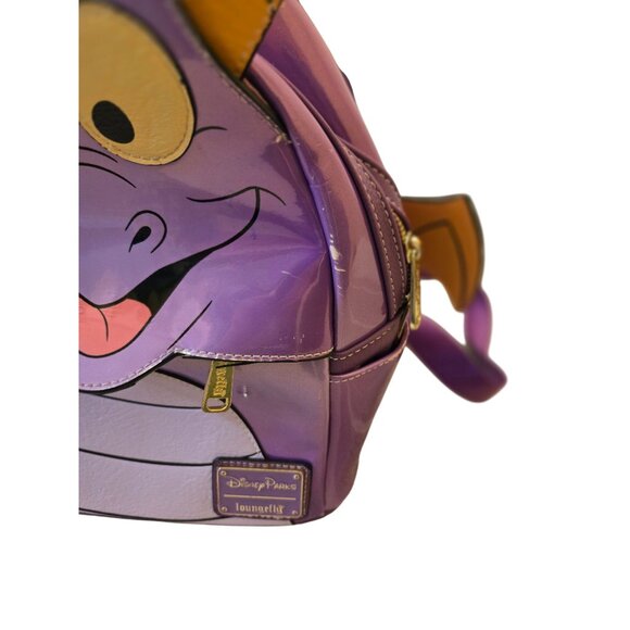Disney Parks Loungefly Figment Purple Mini Backpack Epcot - Picture 4 of 16